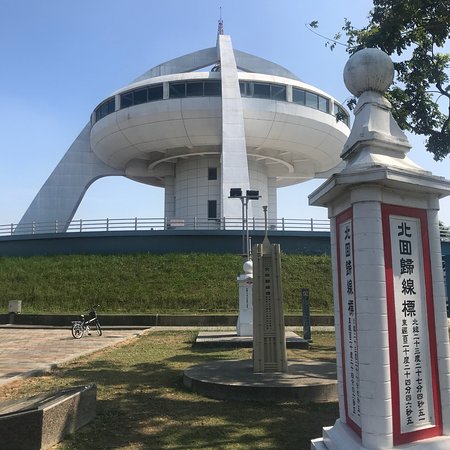 the Monument of Tropic of Cancer, Chiayi