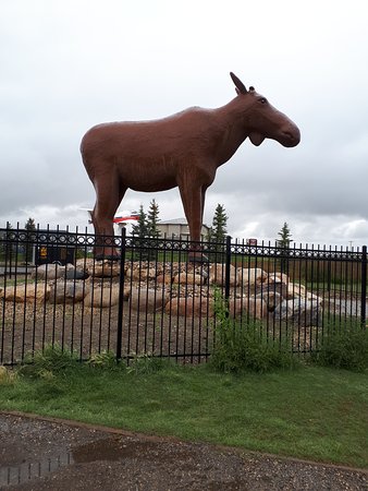 Mac the Moose Monument