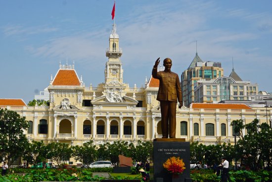 President ho Chi Minh Statue
