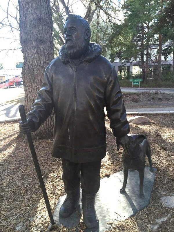 Farley Mowat Statue