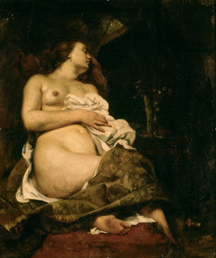 Fresque "Gustave Courbet"