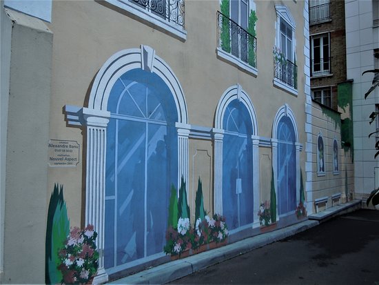 Fresque Cyclisme