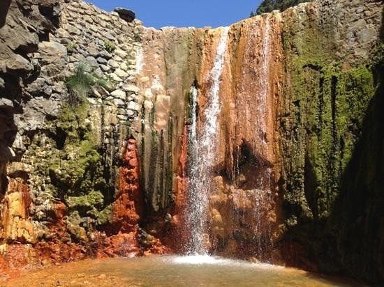 Cascada de los Colores, Barranco de las Angustias