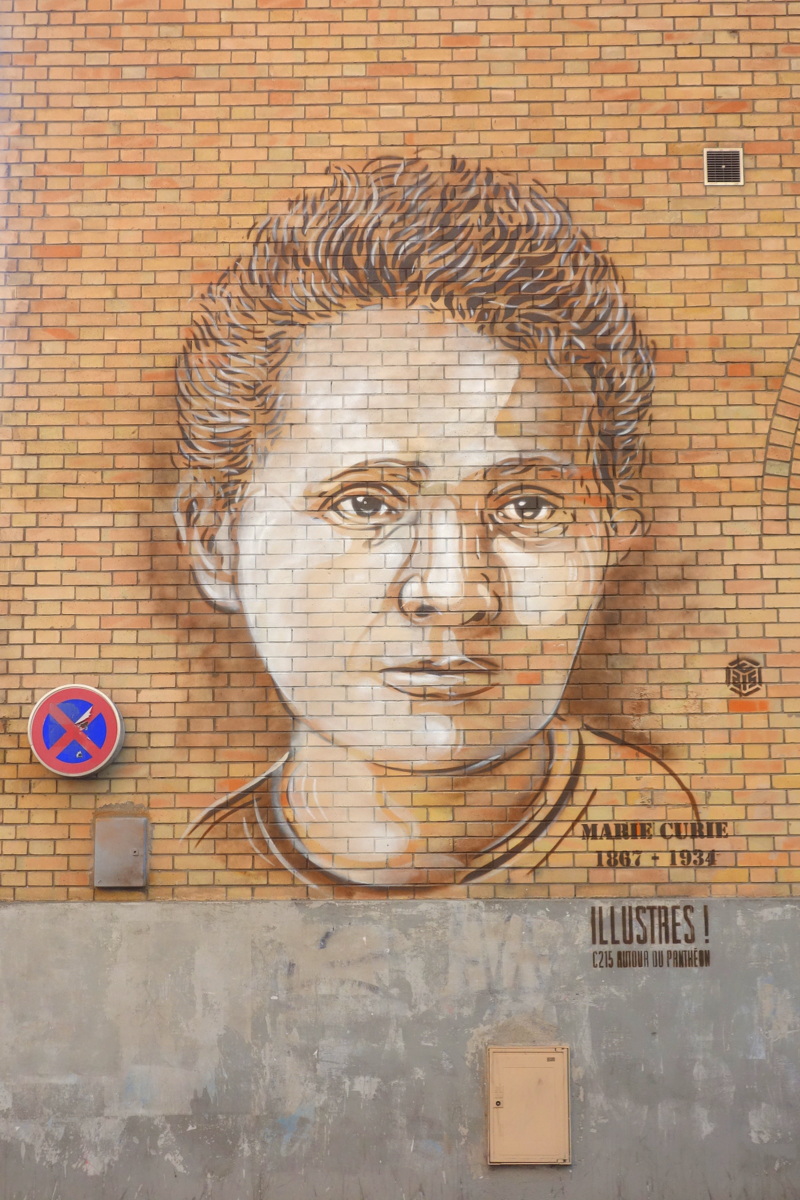 Fresque Marie Curie