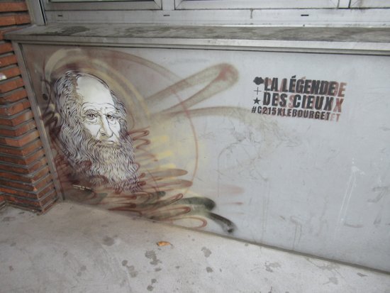 Fresque "Léonard de Vinci"