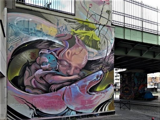 Fresque "Enfantement"