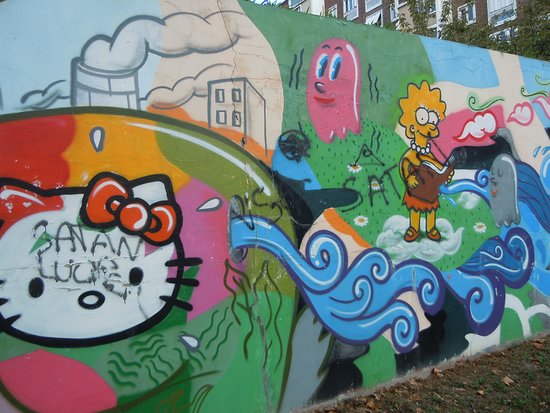 Fresque Mario Kart