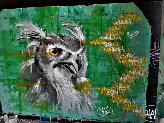 Fresque Le Hibou