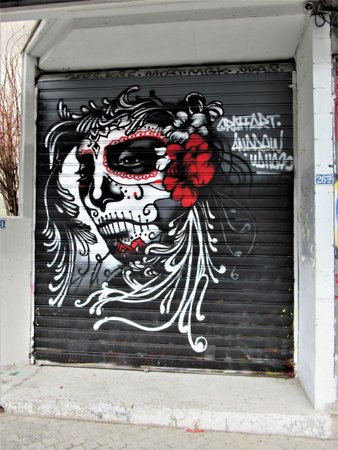 Fresque Masque de Mort