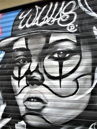 Fresque Femme a Casquette