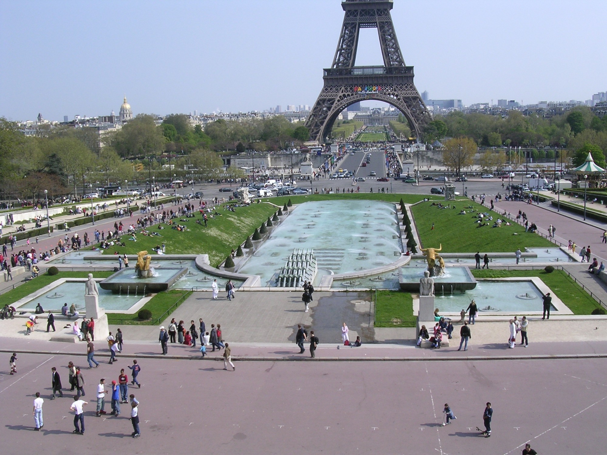 Le Trocadero et son esplanade