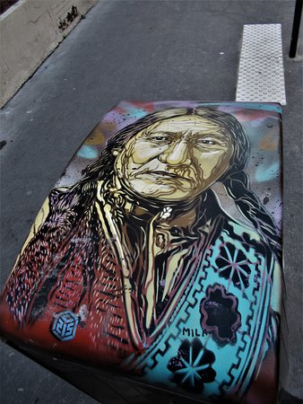 Fresque Sitting Bull
