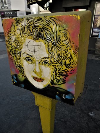 Fresque Marilyn Monroe