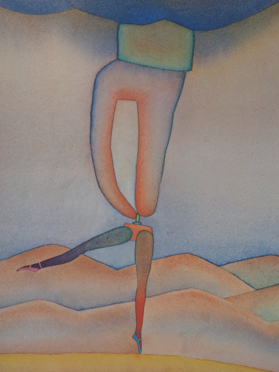 Fresque "Le danseur"