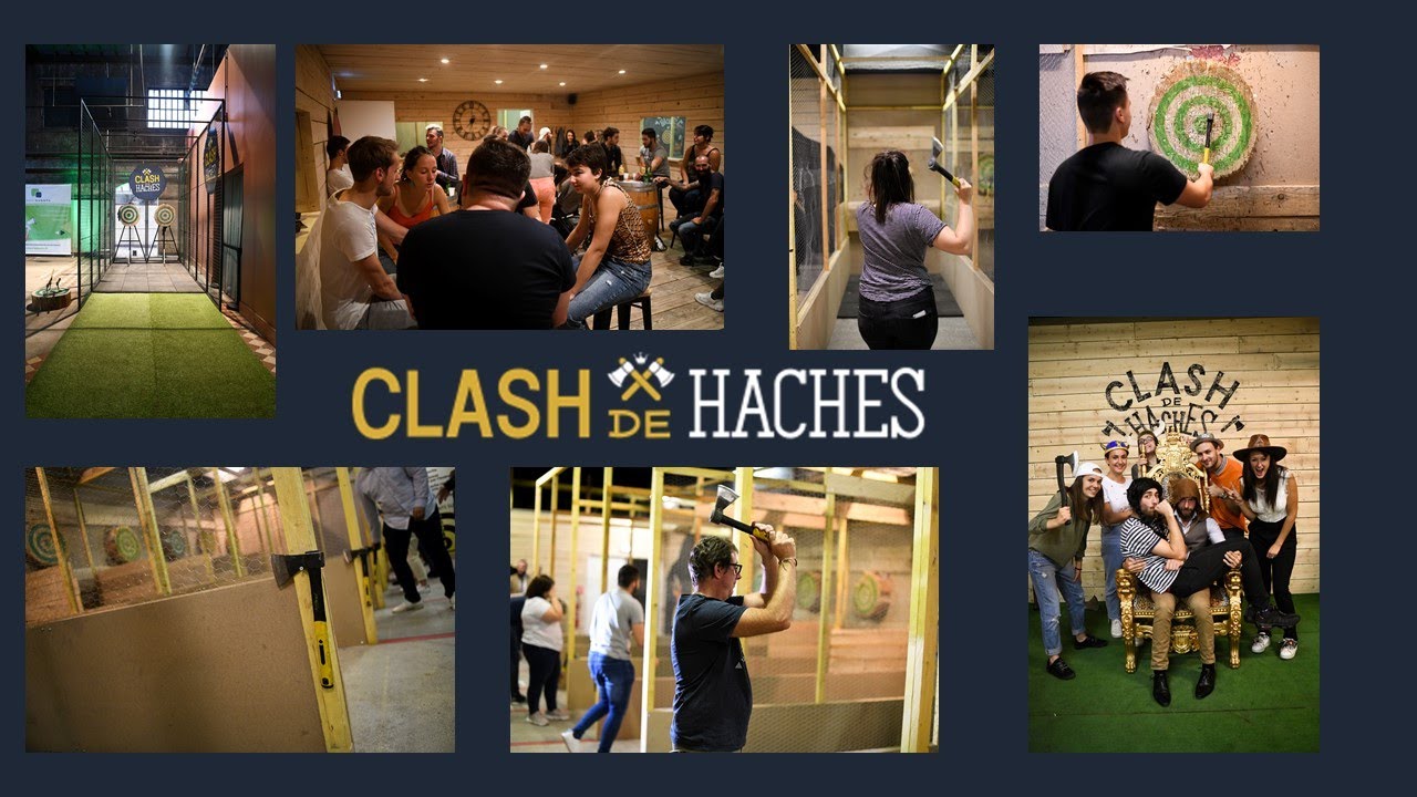 Clash de haches, lancer de haches Saint-Etienne