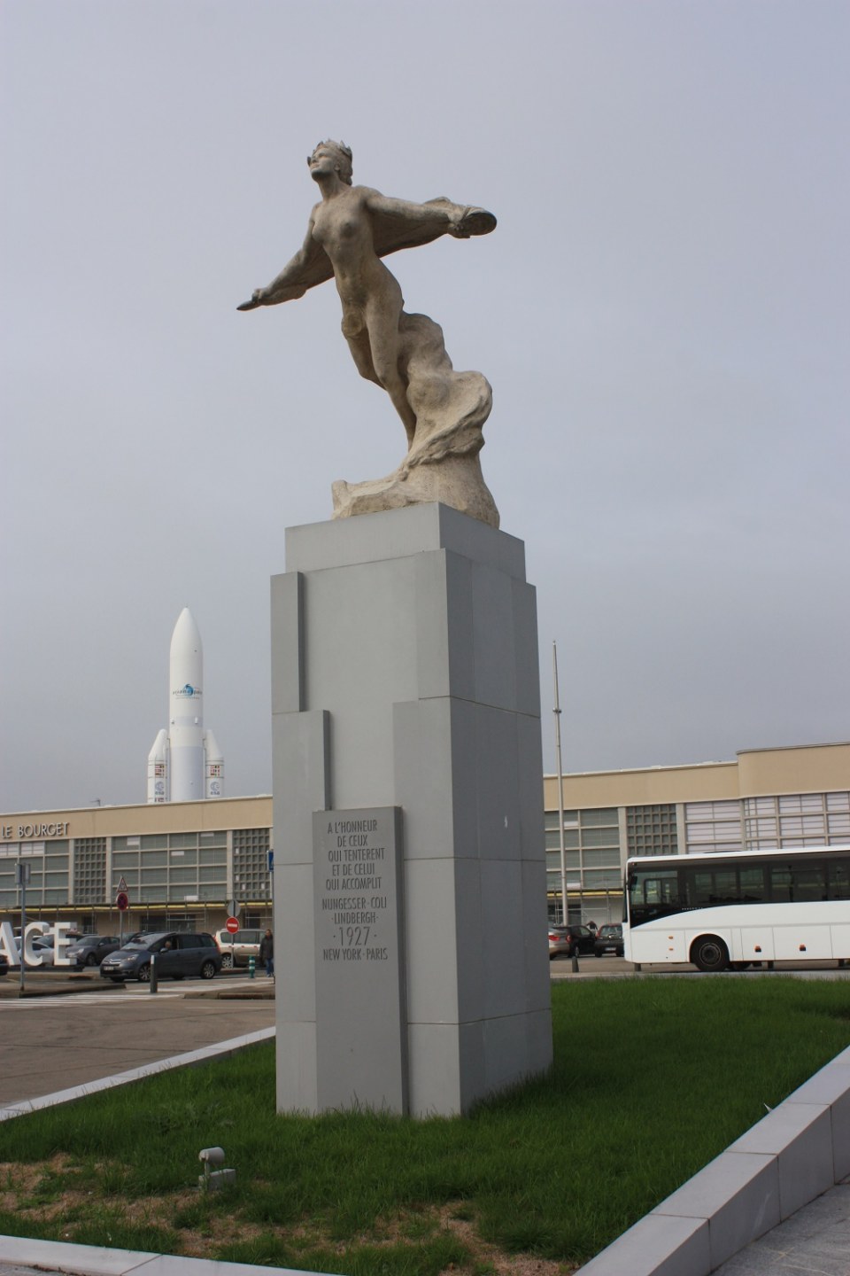 Monument à Nungesser, Coli et Lindbergh
