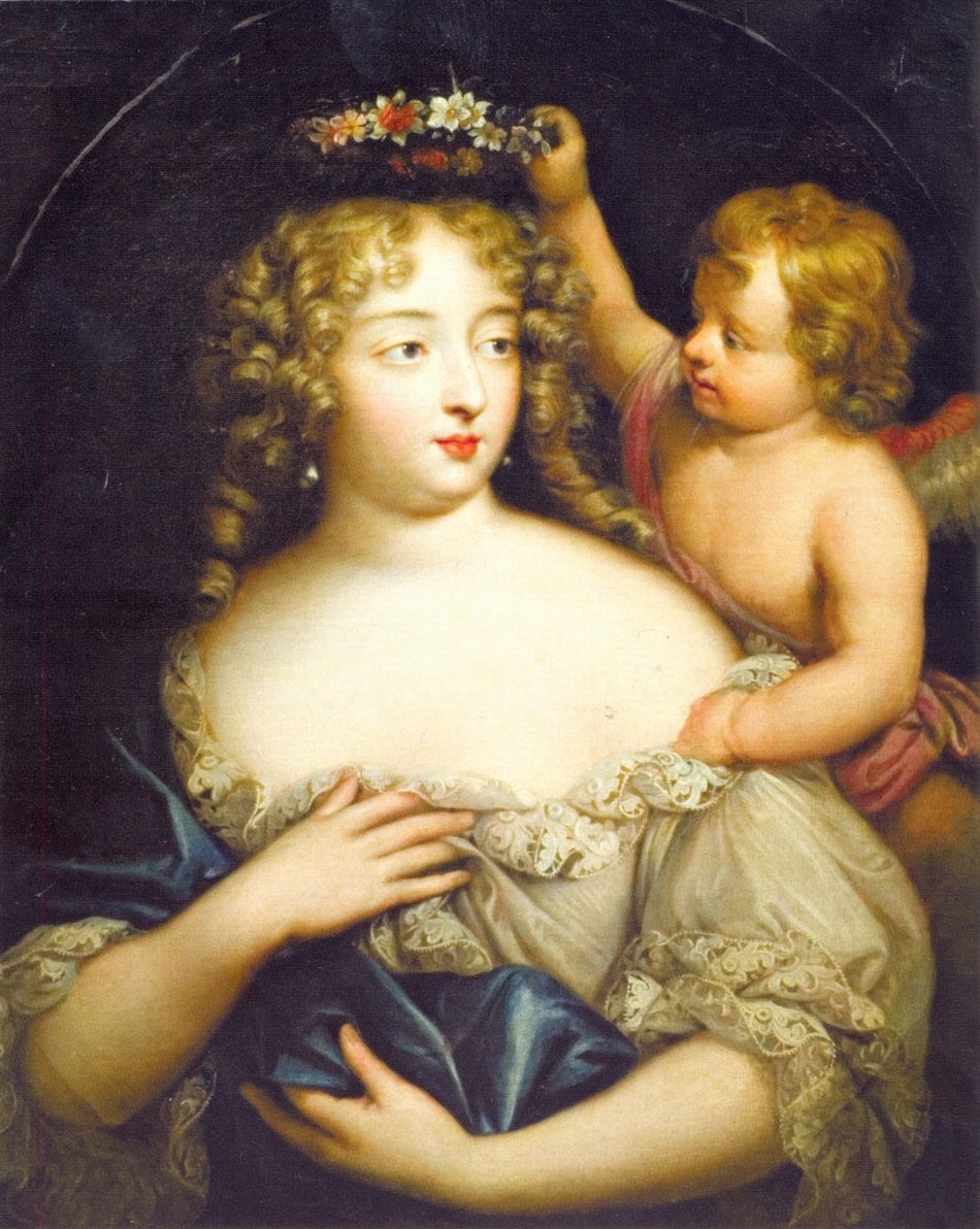 Quatre chiens de chasse de la marquise d'Uzés