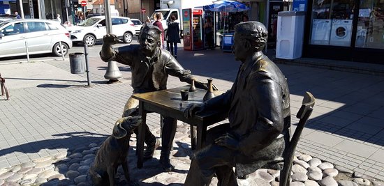 The Monument of Stevan Sremac and Kalca