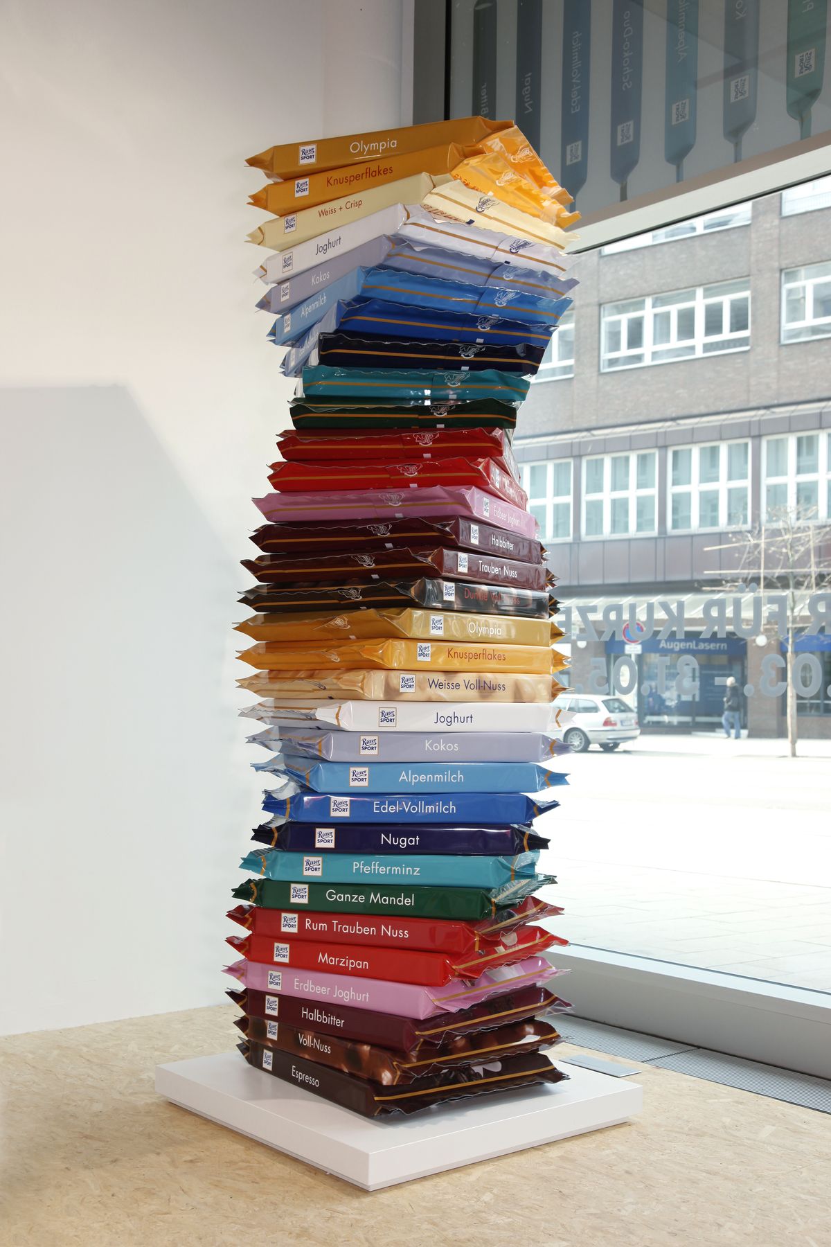 Ritter Sport Colorful Chocolate World Berlin