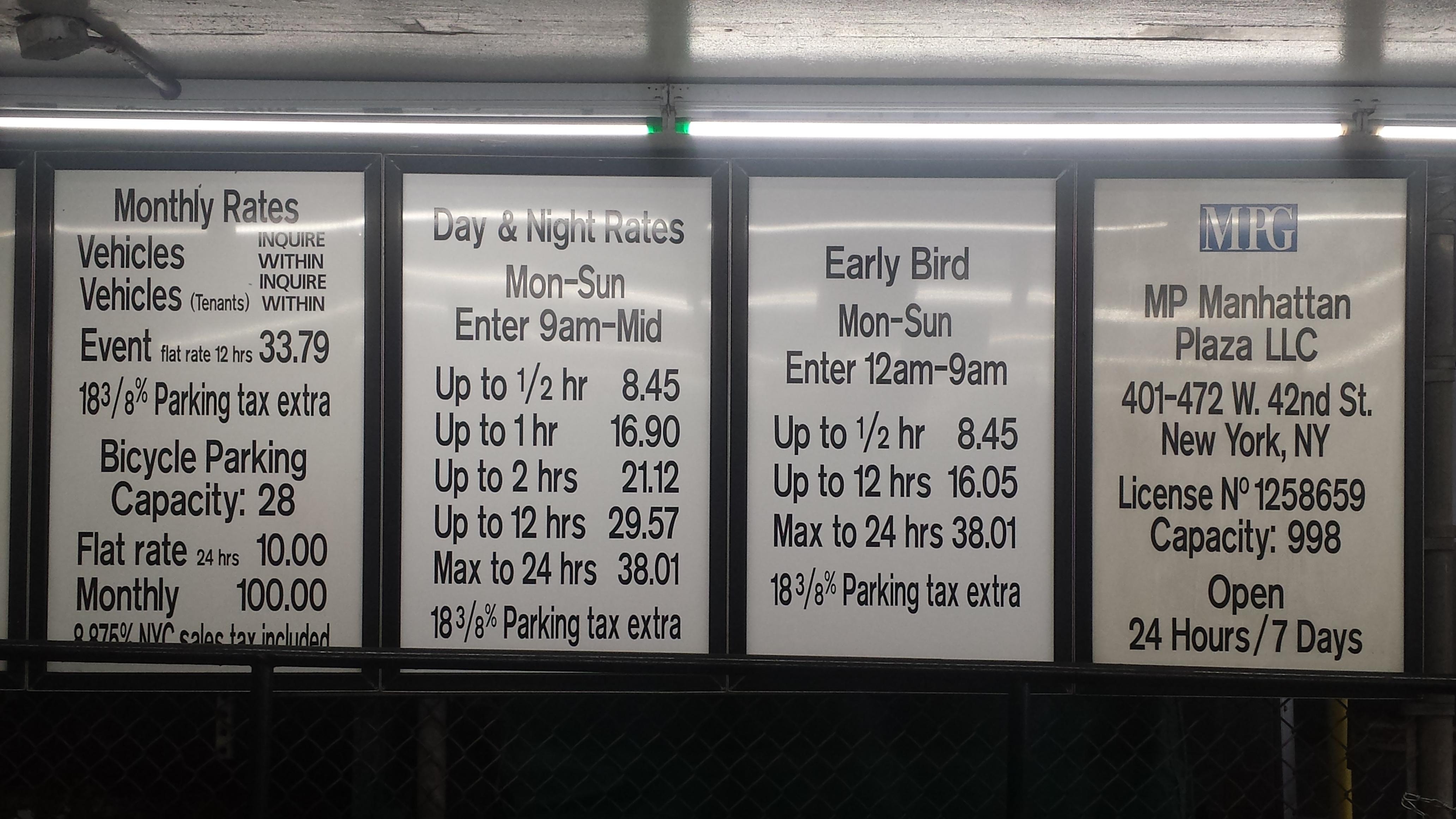 Manhattan Plaza Parking - Parking in New York | ParkMe