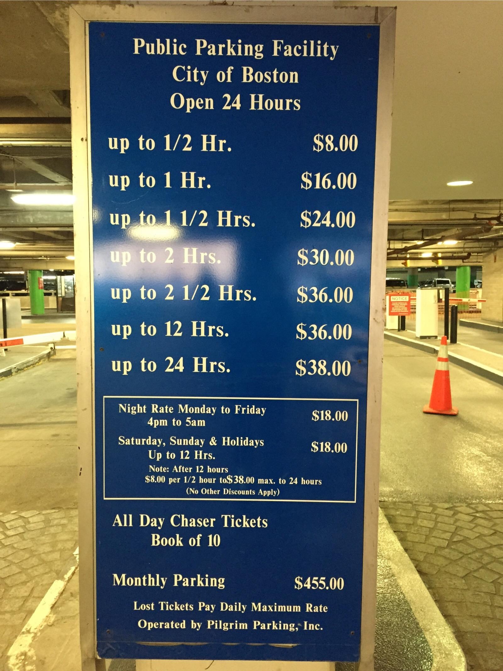 Lafayette Garage Parking in Boston ParkMe