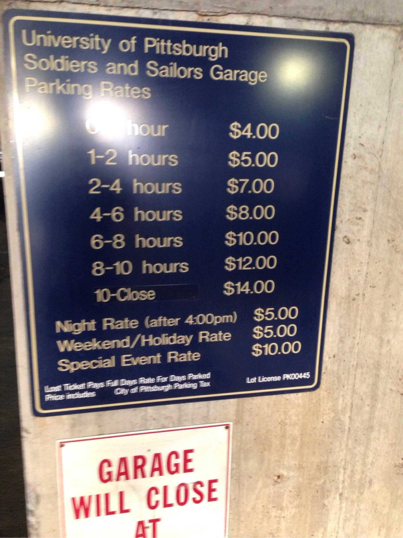 Soldiers and Sailors Parking Garage Parking in Pittsburgh ParkMe