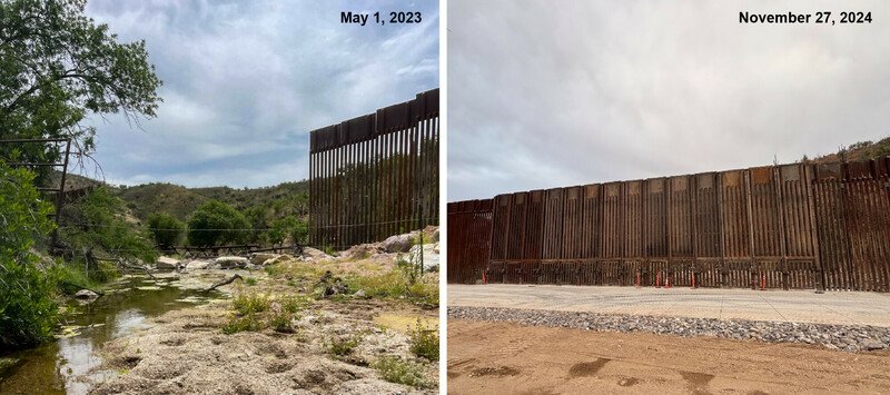 California Gulch before and after