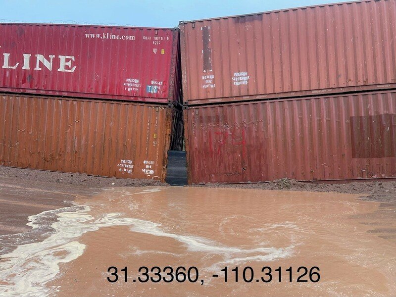 Lawsuit Launched to Stop Arizona Border Shipping Containers From Damming Streams, Washes - Vimarsana News
