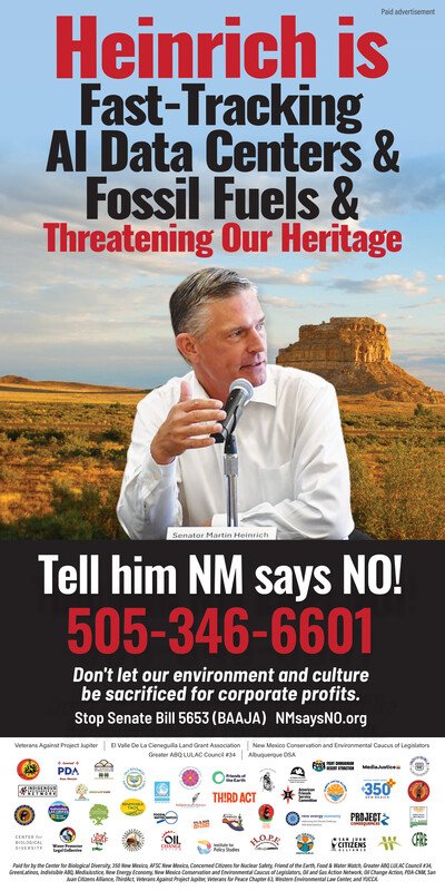 NM Permitting Bill Ad Campaign