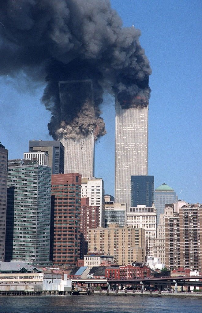El ataque a las Torres Gemelas de Nueva York el 11 de septiembre del 2001