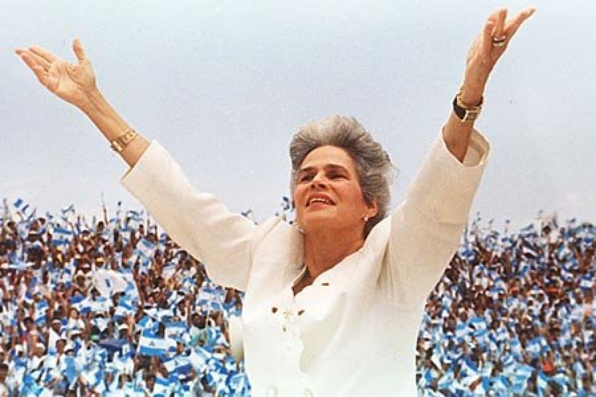 Violeta Barrios, Elecciones 1990,