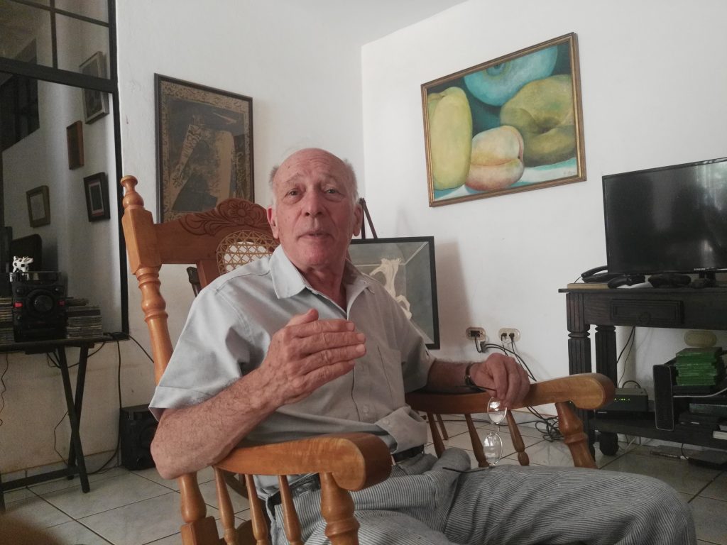 El ex diplomático Bosco Matamoros analiza los acuerdos con la OEA. LA PRENSA/E. Chamorro