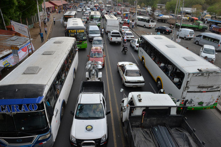 transporte masivo para Managua