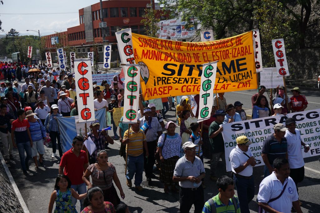 Día Internacional de los Trabajadores, Guatemala