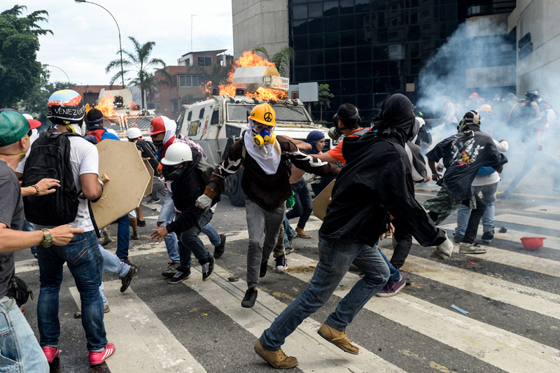 Venezuela, protestas en venezuela