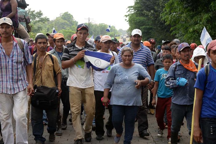 marcha anticanal, canal interoceánico