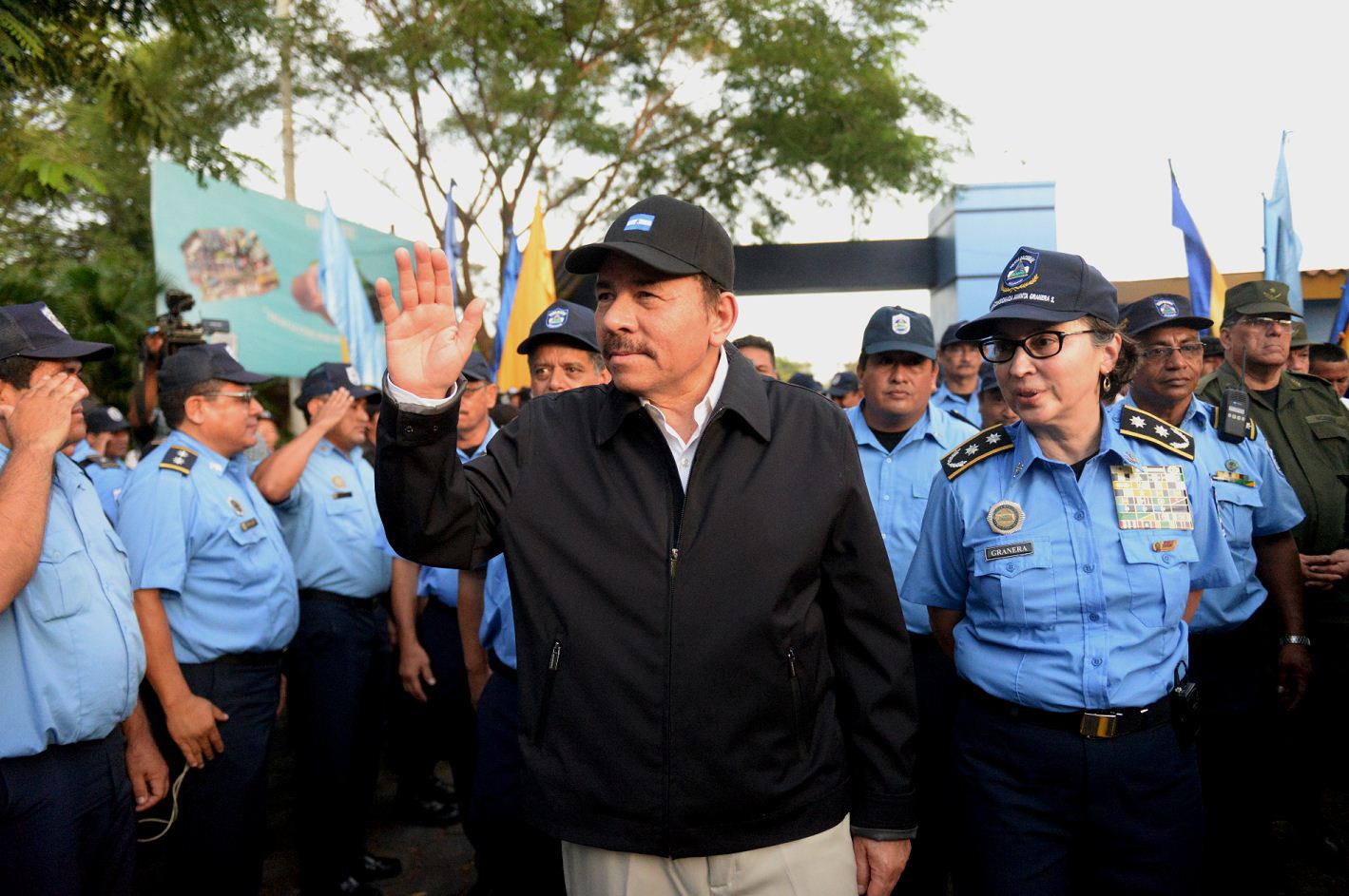 Policía Nacional. Policía de Nicaragua, Nicaragua, relevo Policía