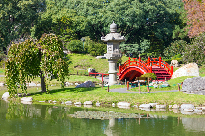 El Jardín Japonés de Buenos Aires también es ideal para dar paseos. Está ubicado en el barrio Retiro. LA PRENSA / Thinkstock