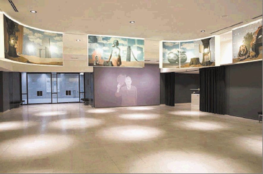 Vista panorámica del museo Magritte. LAPRENSA/EFE/ Museos reales de Bellas Artes de Bélgica