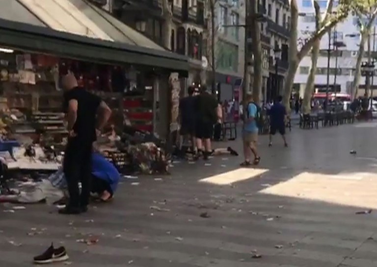 La Rambla, atentado en Barcelona, Barcelona,