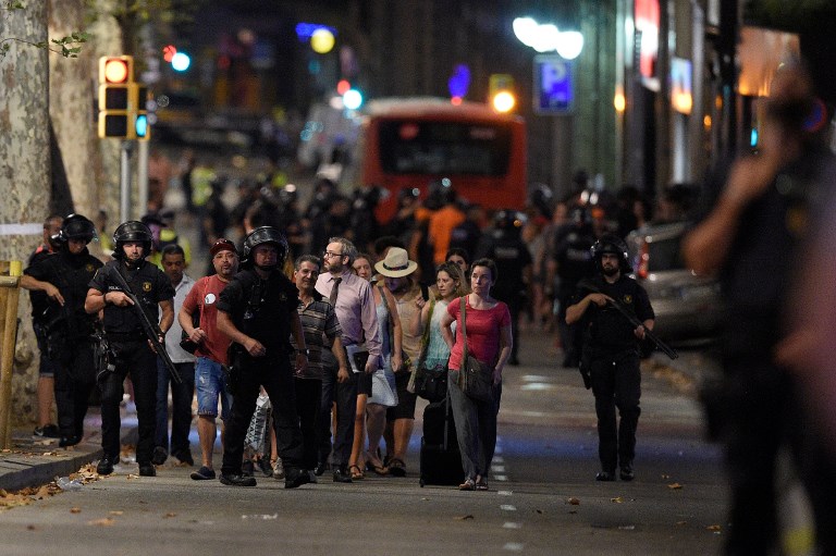 La Rambla, atentado en Barcelona, Barcelona,