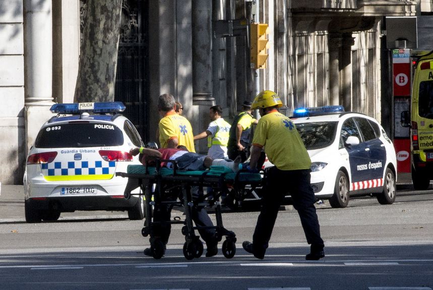 La Rambla, atentado en Barcelona, Barcelona,