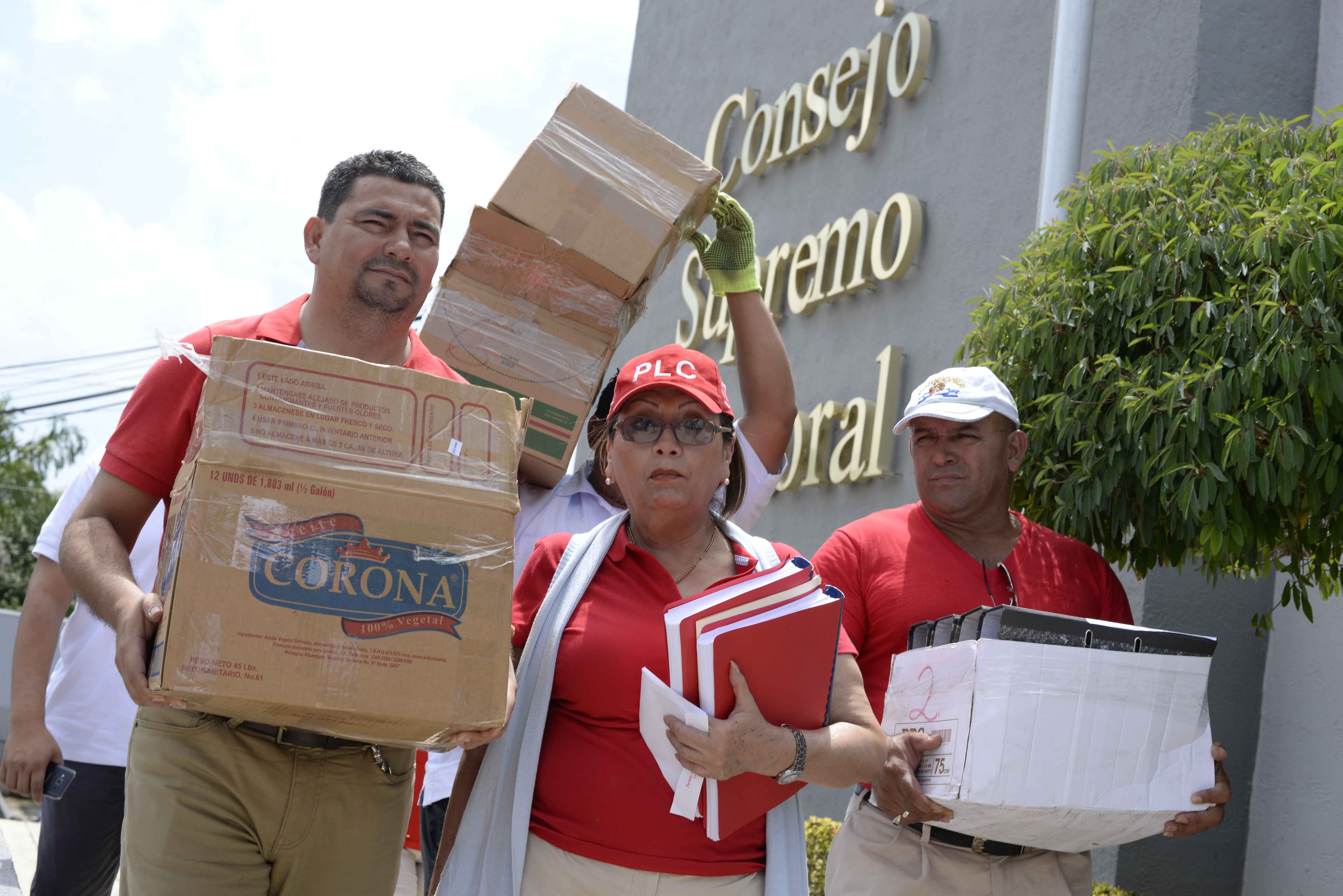 PLC, inscribió, candidatos