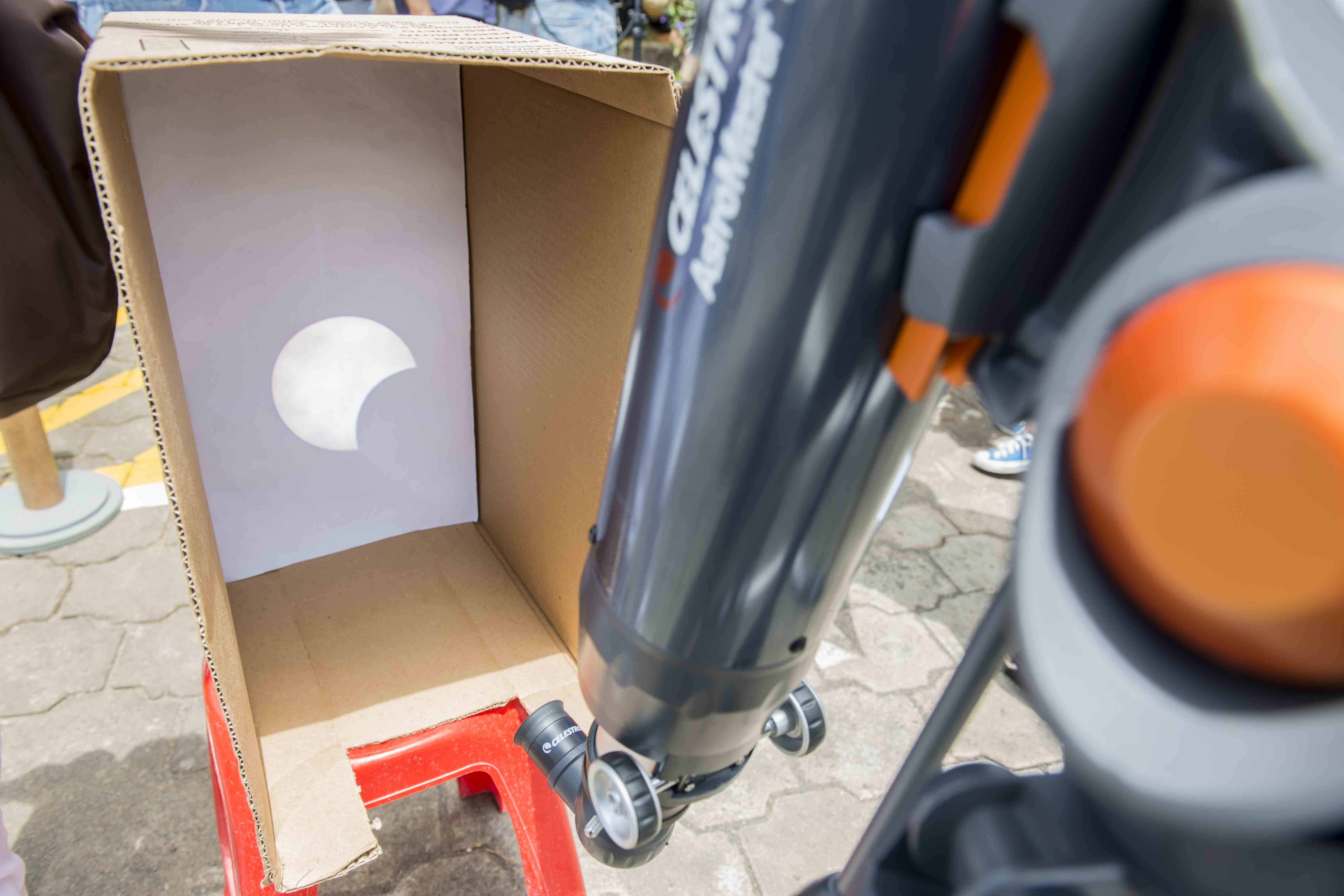 Eclipse solar, eclipse de sol, eclipse desde nicaragua