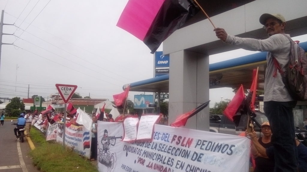 Simpatizantes FSLN