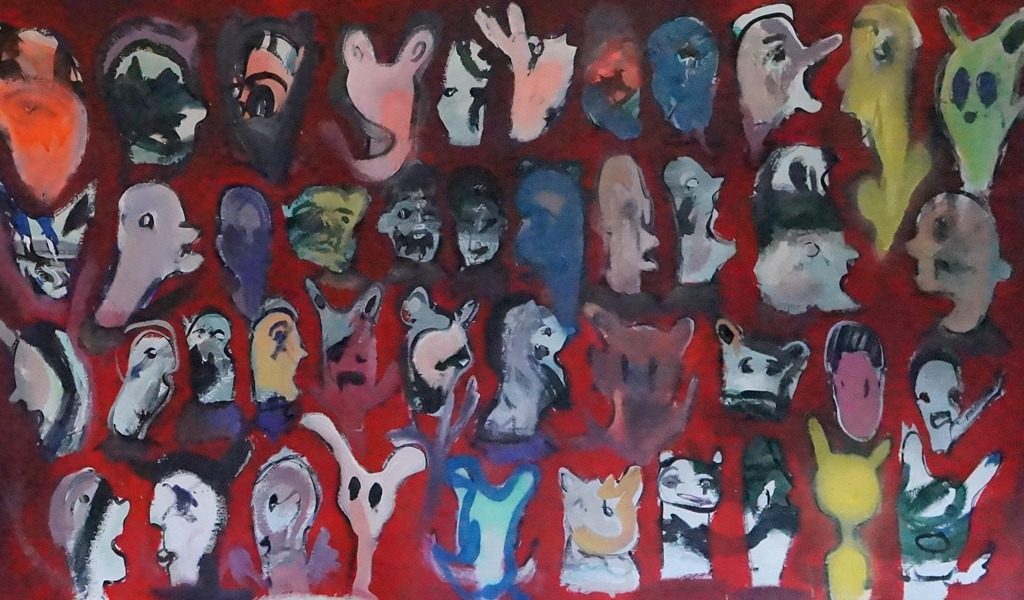 Obra que recuerda la tragedia de los 43 estudiantes desaparecidos de Ayotzinapa. LAPRENSA/Arnulfo Agüero