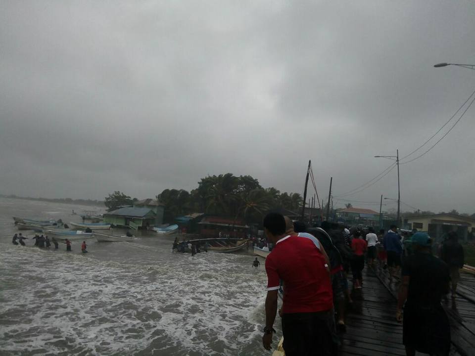 Tormenta Nate, Nate, inundaciones, Bilwi