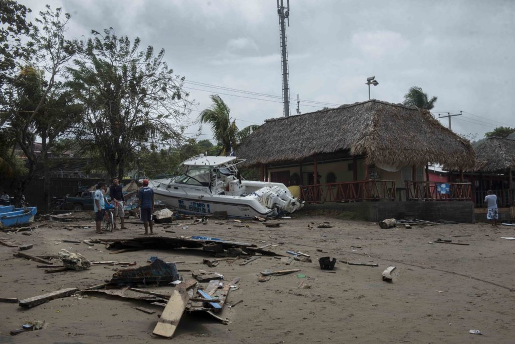 San Juan del Sur, inundaciones, rivas, Nate, tormenta nate