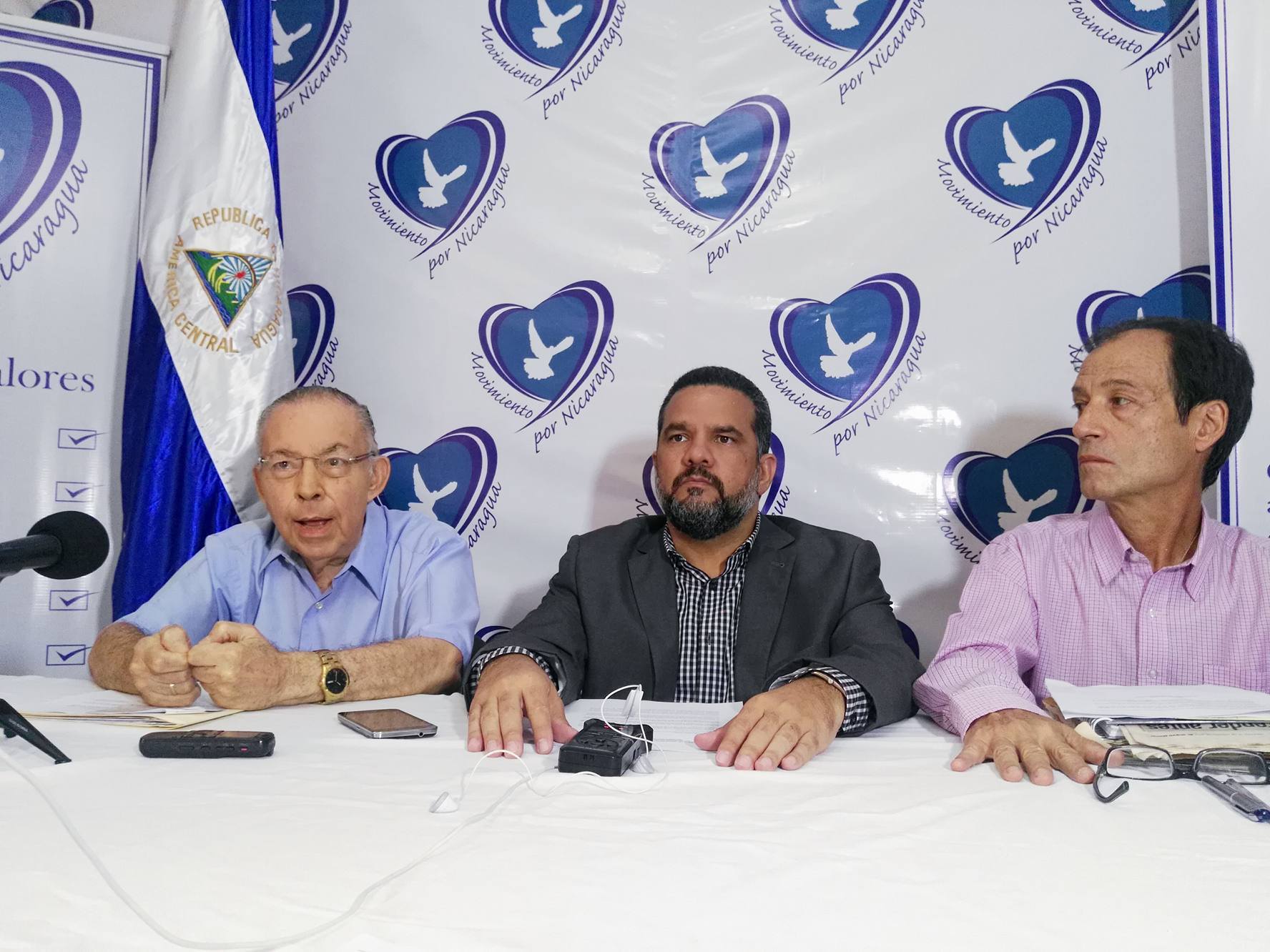 Los miembros del Movimiento por Nicaragua (MpN) emitieron una Carta Abierta a Wilfredo Penco, jefe de la Misión de la OEA.