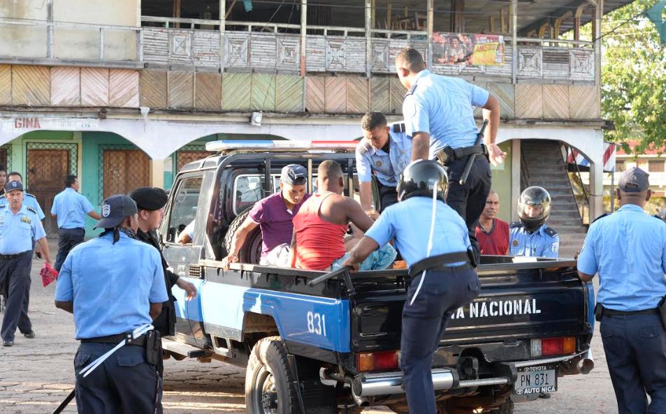 Líderes de Yatama aseguran que más de 50 simpatizantes fueron detenidos. LA PRENSA/ Manuel Esquivel